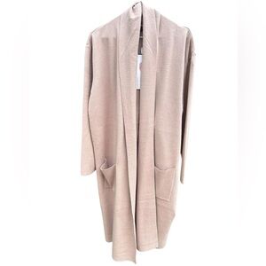 Maxsport Long Open Front Sweater Duster Cardigan XL